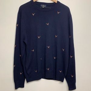 Brooks Brothers Wool Pullover Pheasant 